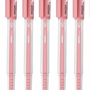 Hauser XO JumboGel Pen - Red - Pack of 5
