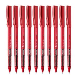 Hauser XO Sonic Gel Pen - Red - Pack of 10