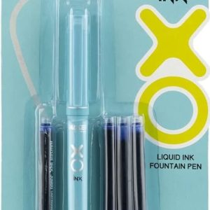 Hauser INX XO Liquid Fountain Pen - Blue - Pack of 1