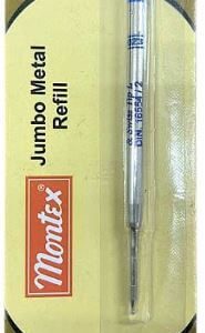 Montex Jumbo Metal Refill - Blue - 2 piece