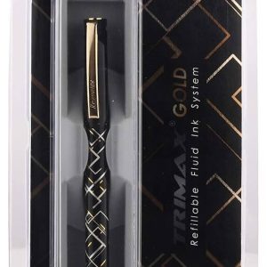 Reynolds Trimax Gold Gel Pen - Blue- Pack of 1