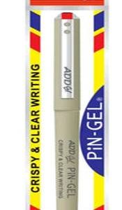 AddGel Pin-Gel Pen - Red- Pack of 10