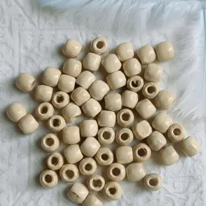 Semi finished Wooden Loose Bead Balls for DIY Craft  - 6mm