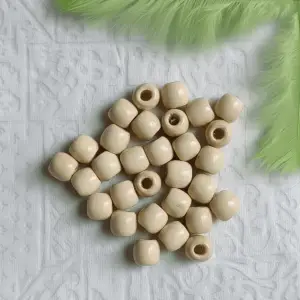 Semi finished Wooden Loose Bead Balls for DIY Craft  - 10mm